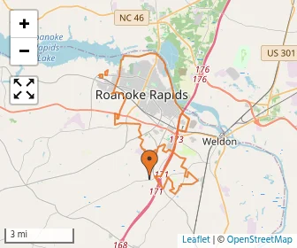 Area schools map